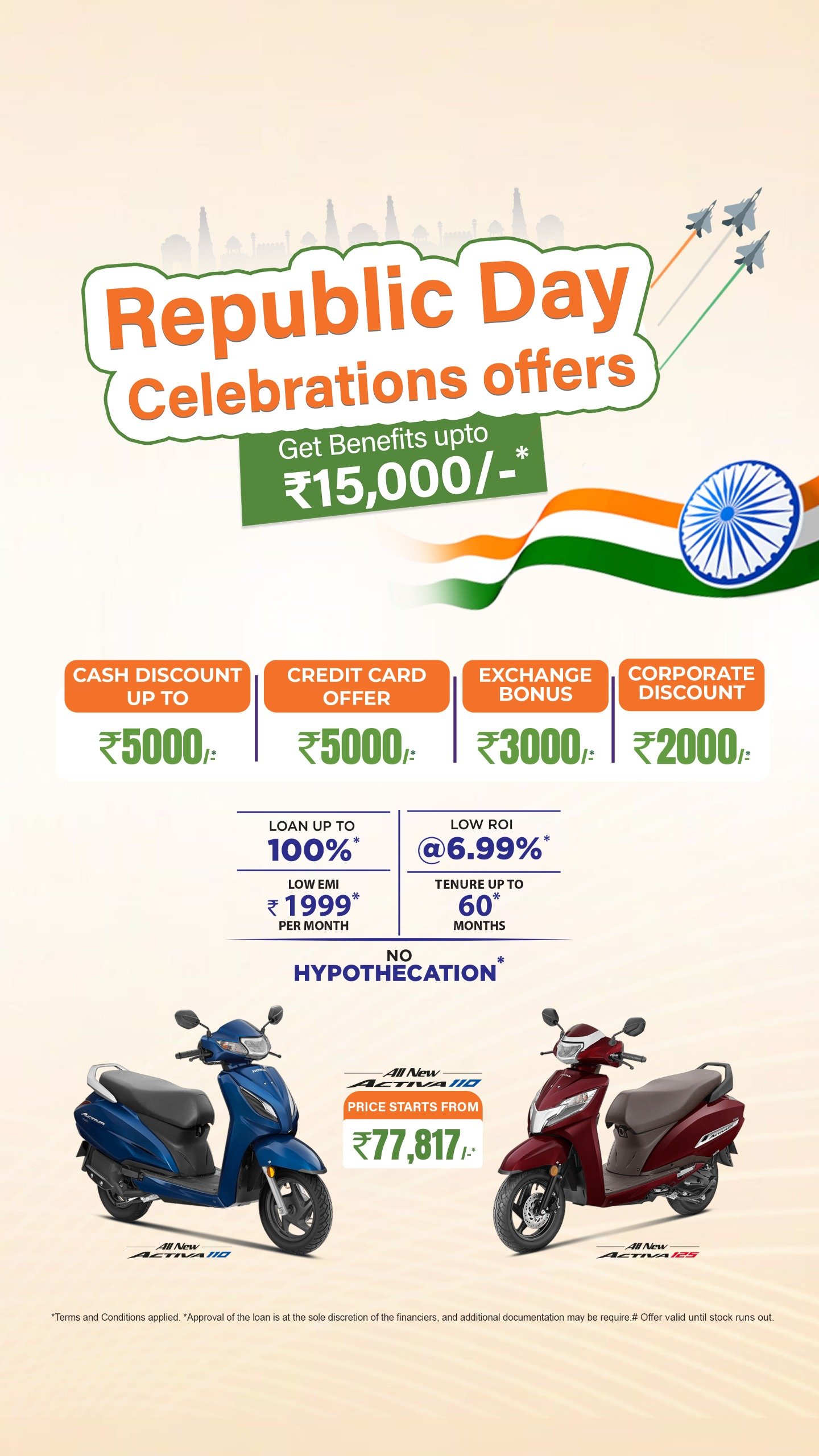 Honda Motorcycles - New Collection Mobile - Slide 2